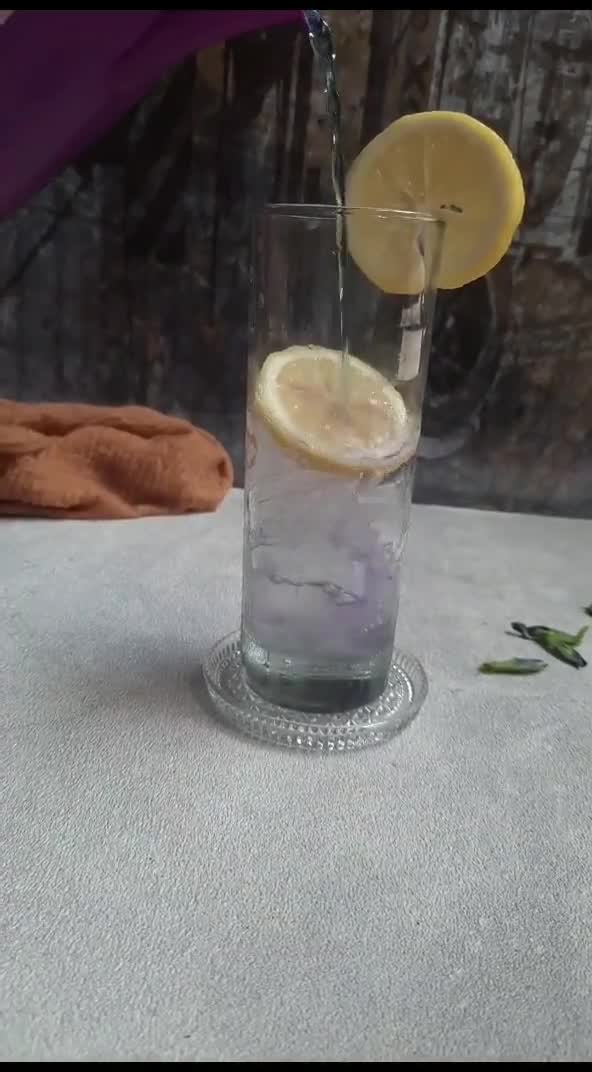 Foto langkah ke 4 dari resep Lemon Tea Butterfly Pea Flower.