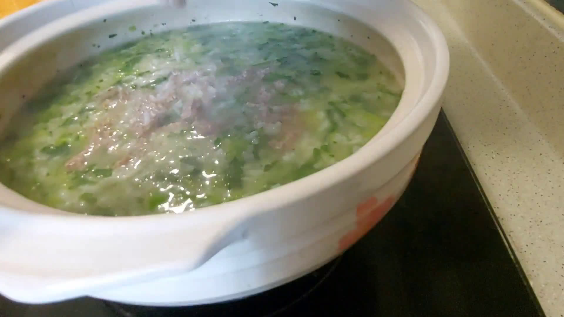 Foto langkah ke 4 dari resep Bubur sawi.