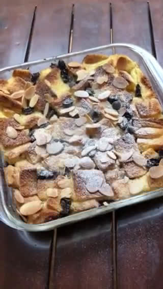 Foto langkah ke 5 dari resep BREAD PUDDING ❤️‍🔥.