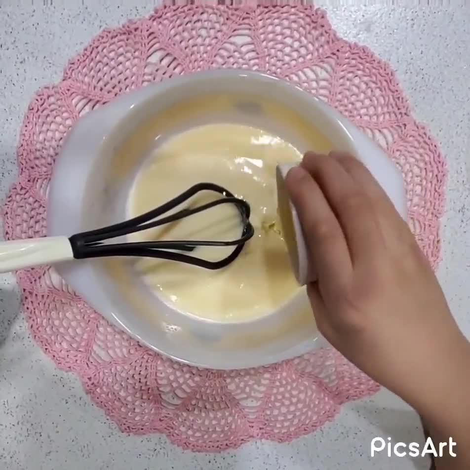 عکس مرحله 3 از دستور پنکیک 🥞🍓