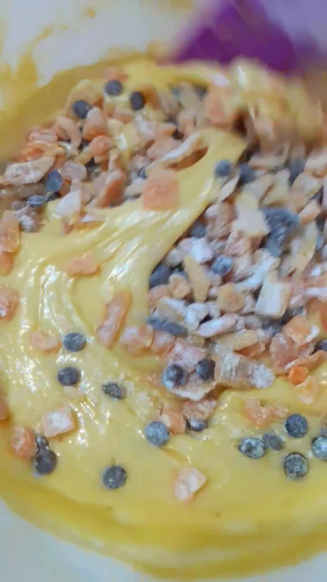 عکس مرحله 6 از دستور کیک مربای پوست پرتقال و هویج 😍😋