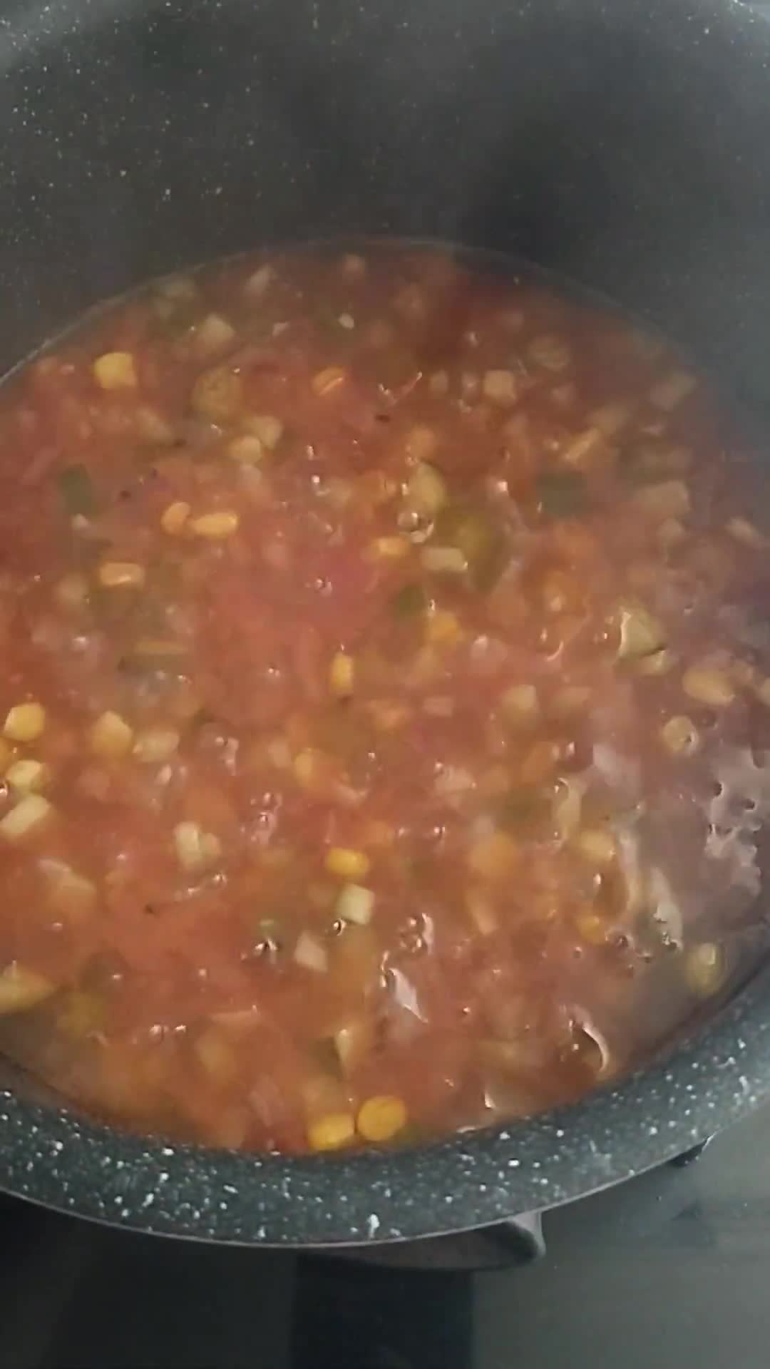عکس مرحله 4 از دستور ترشی ذرت 🌽🍅🌶️🥒