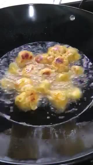 Gambar langkah 3 resipi Cempedak Goreng.