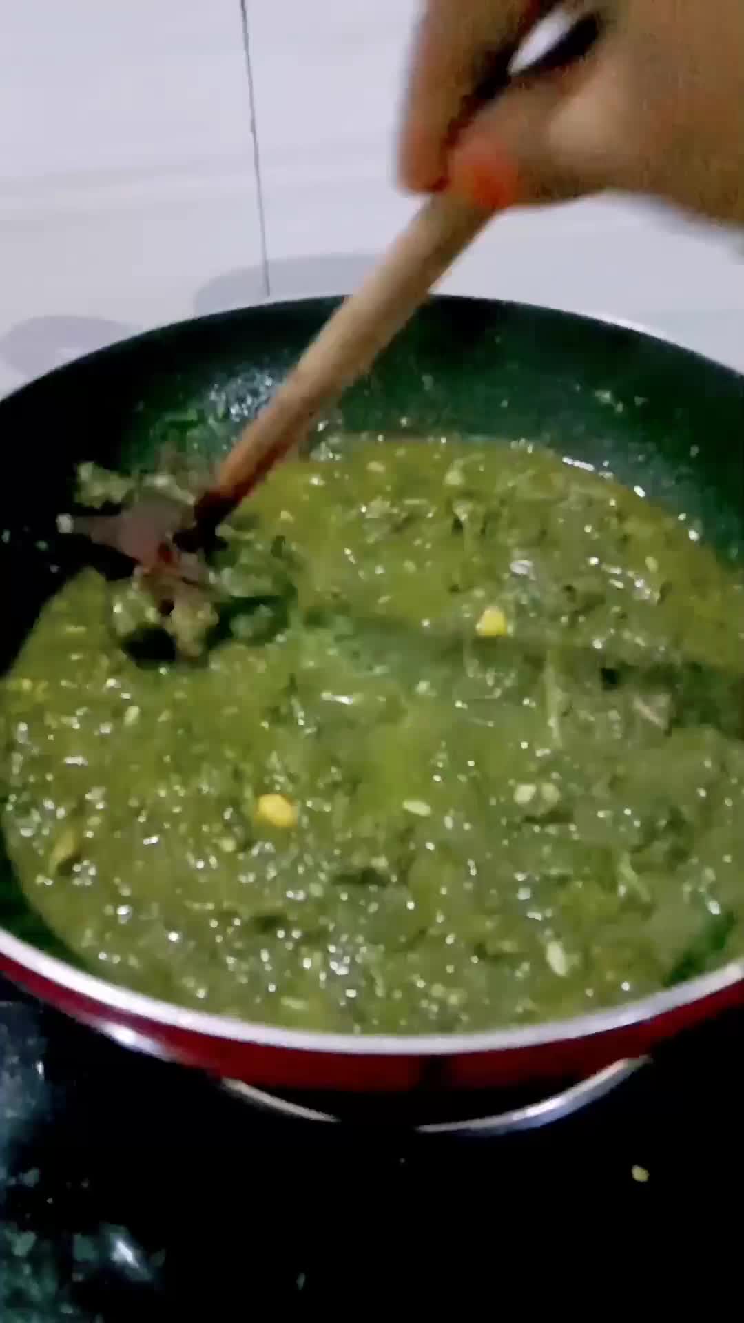 पालक मिक्स सरसों साग (palak mix sarson sag recipe in Hindi) रेसिपी चरण 1 फोटो