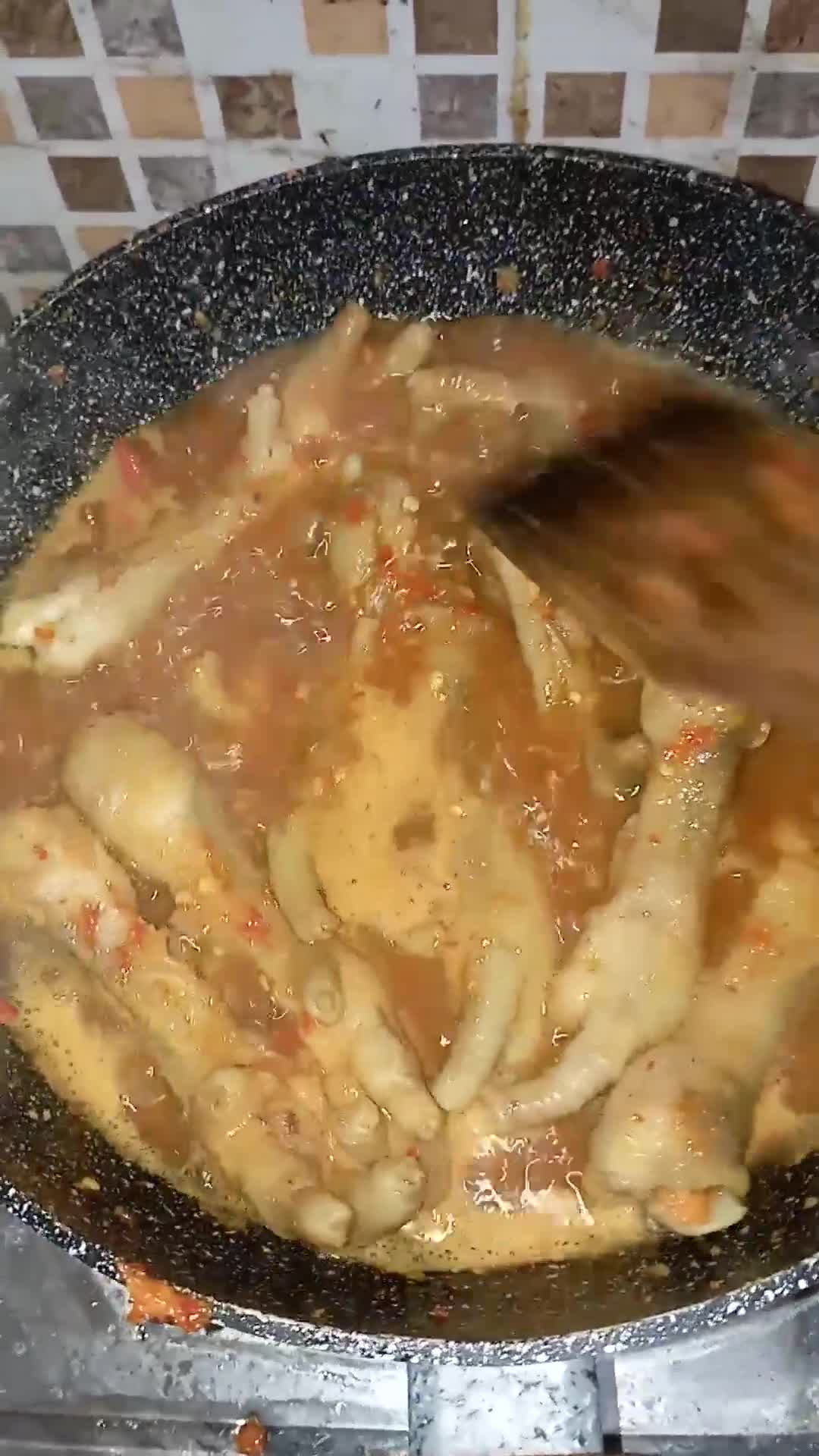 Foto langkah ke 5 dari resep Rica Rica ceker ayam.