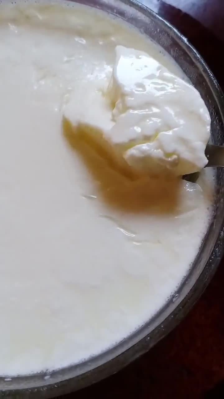 गाढ़ा दही (gada dahi recipe in Hindi) रेसिपी चरण 5 फोटो