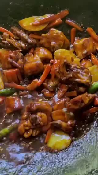Gambar langkah 4 resipi Ayam Goreng Berlengas.