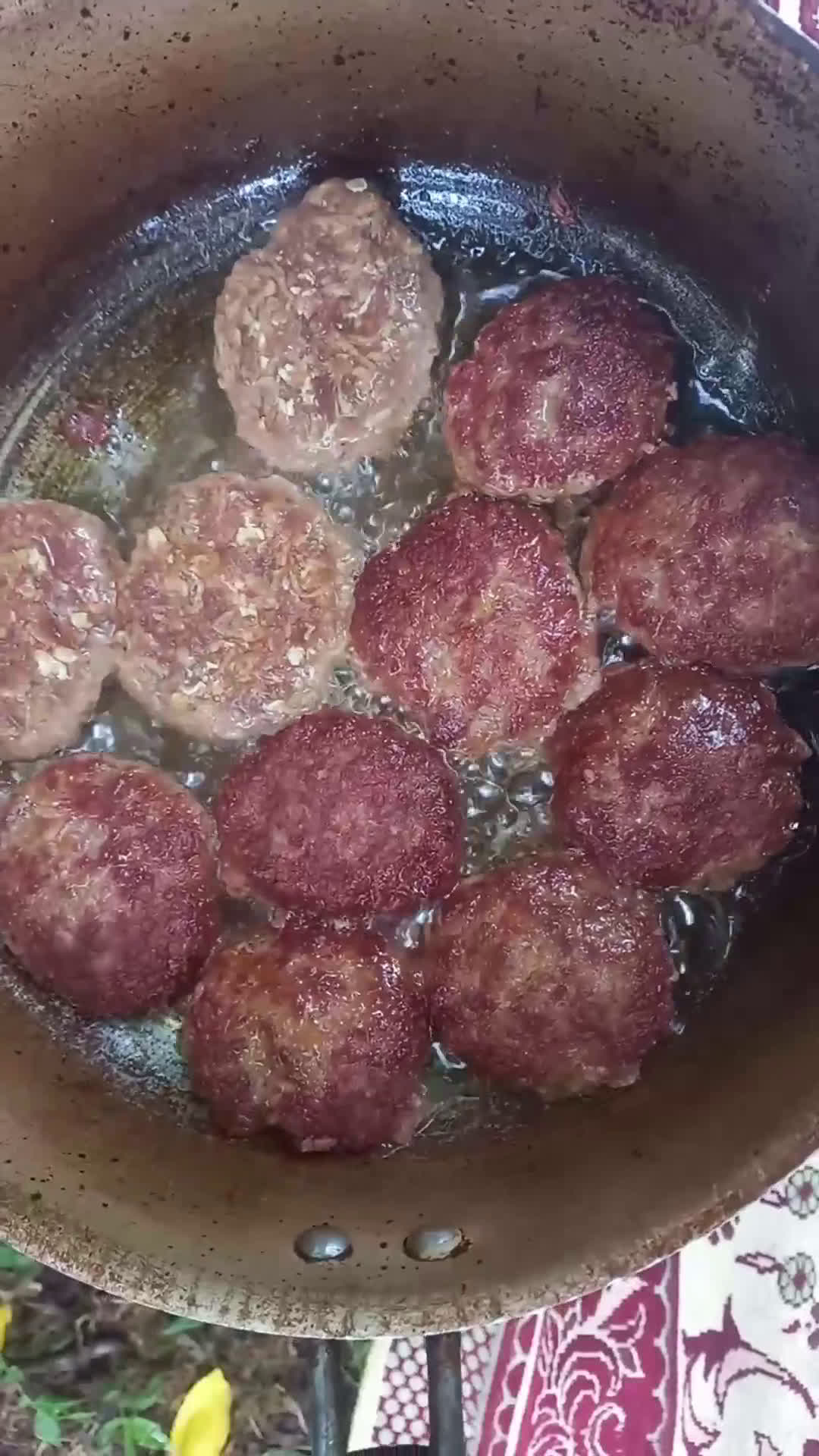 عکس مرحله 1 از دستور شامی در طبیعت
