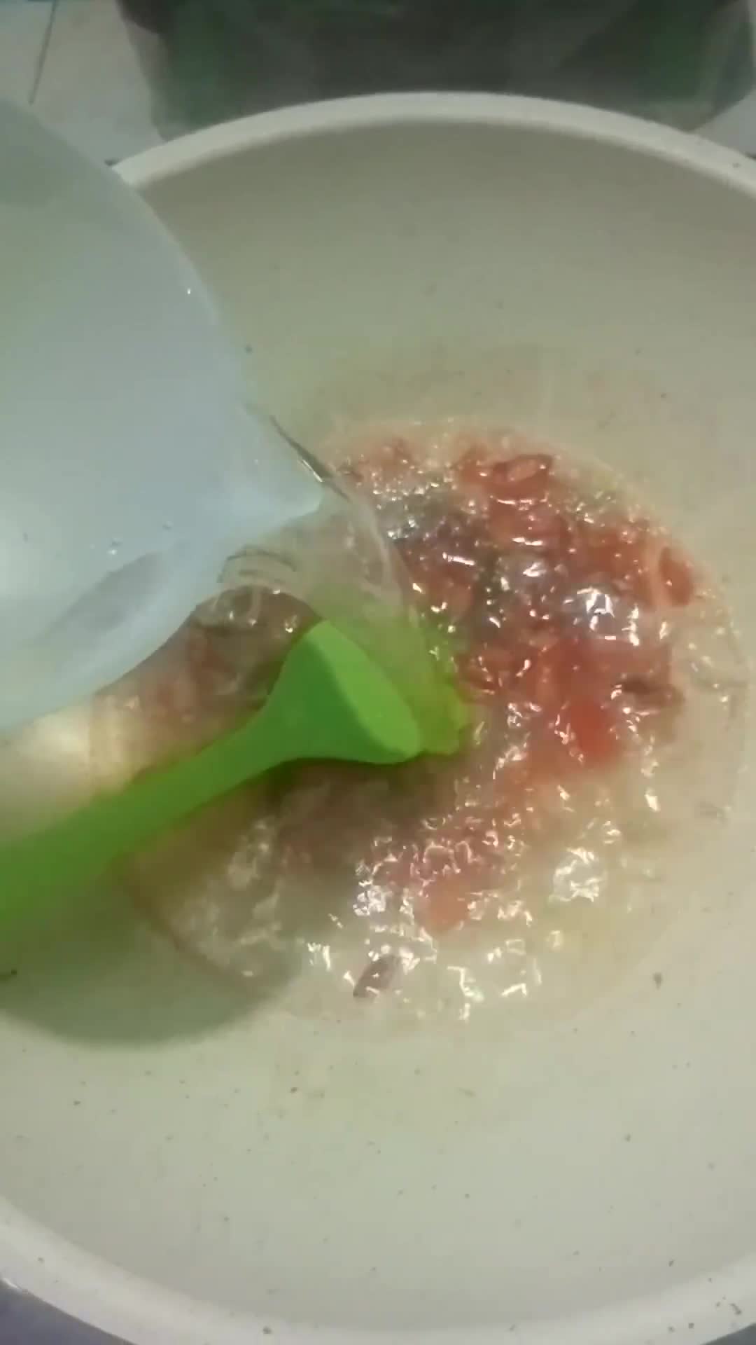 Foto langkah ke 3 dari resep Jamur Enoki Masak Pedas.