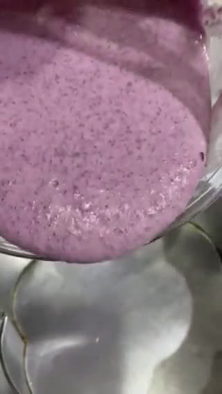 Foto langkah ke 2 dari resep Bingka Ubi Ungu.