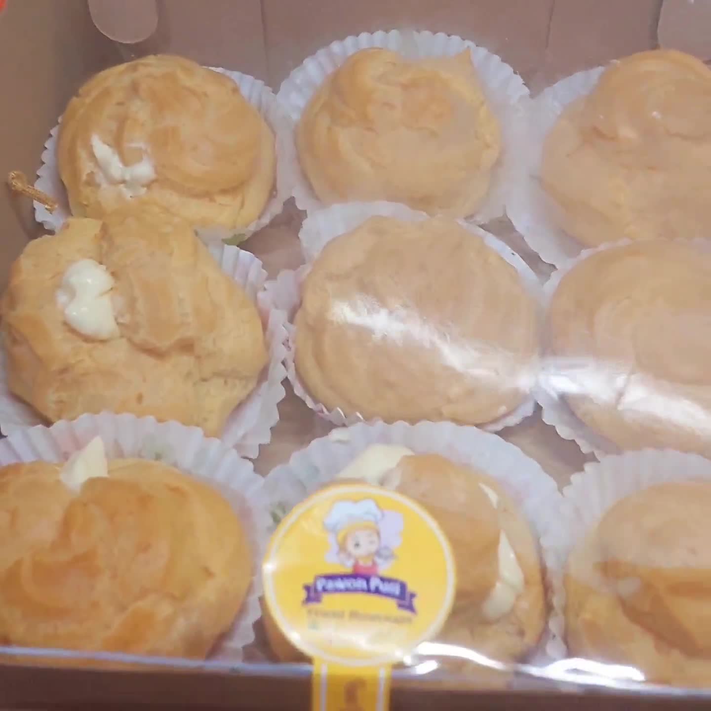 Foto langkah ke 9 dari resep Kue Sus Vla Diplomat Cream, super yummy, nagih n anti Gagal😍🤤 (Tips n Trik).