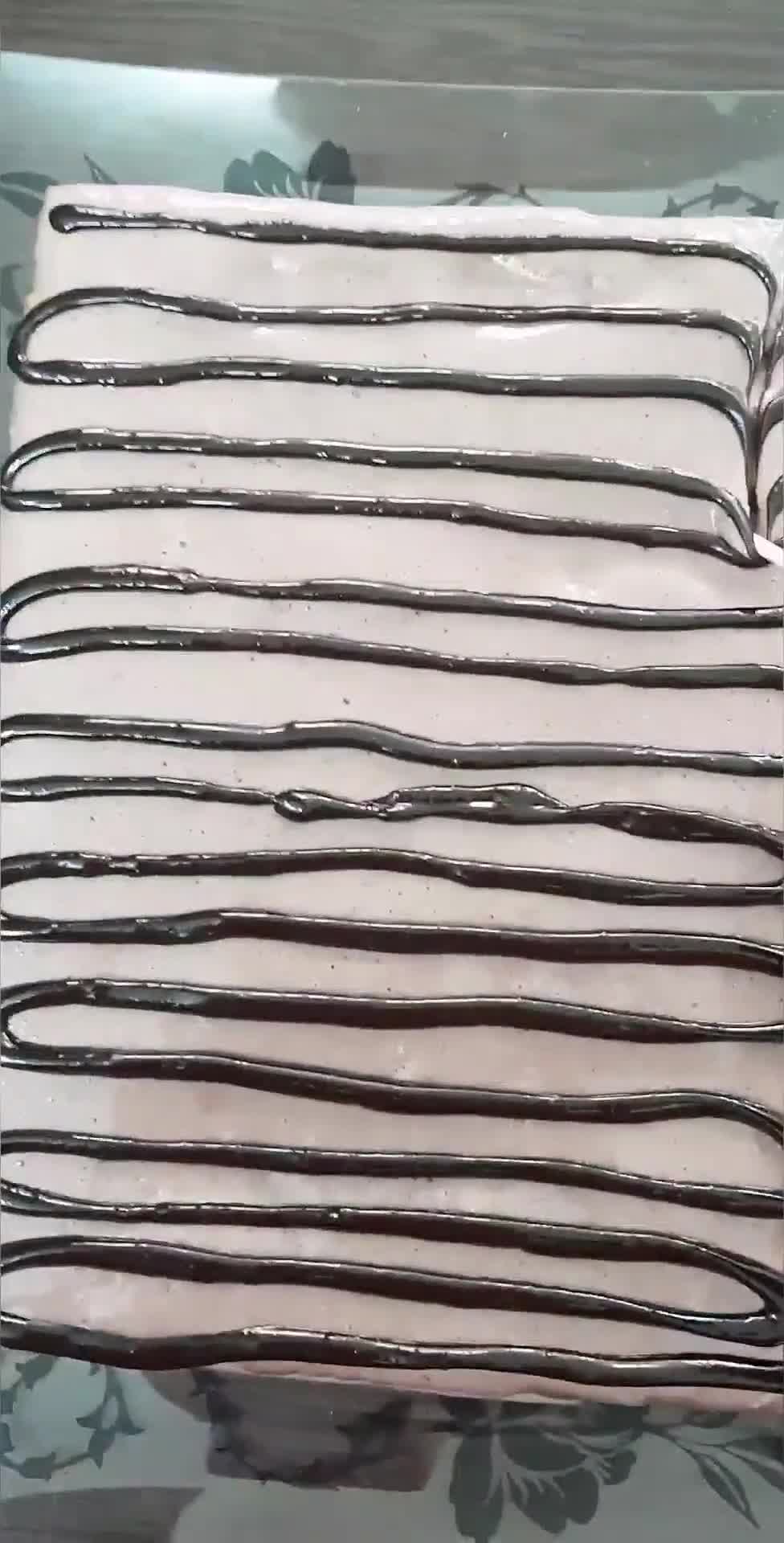 صورة لخطوة 7 من وصفة كيكة باردة و من دون فرن🤩🍰