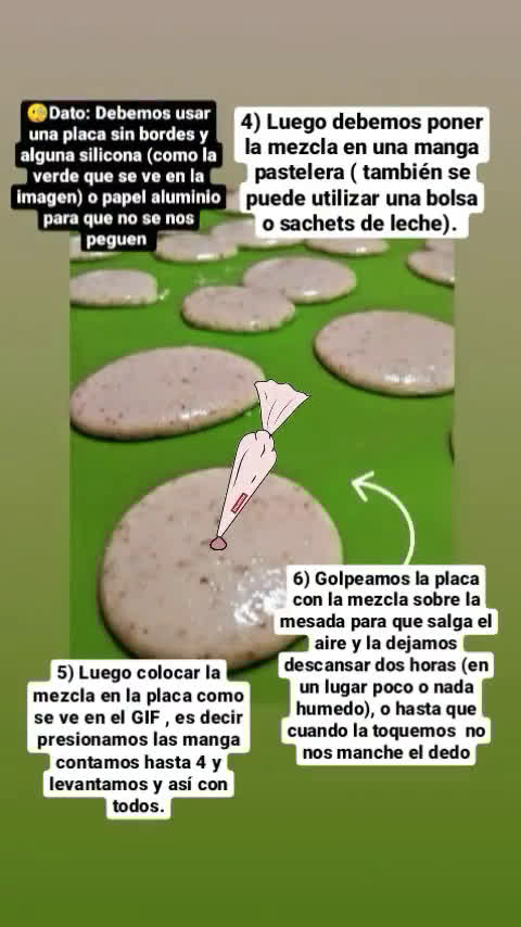 Foto del paso 3 de la receta: Macarons💛