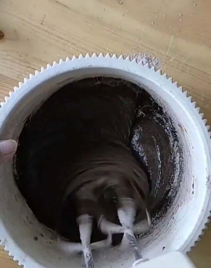 Foto langkah ke 5 dari resep Pie Brownies Tepung Ketan Keju (478).