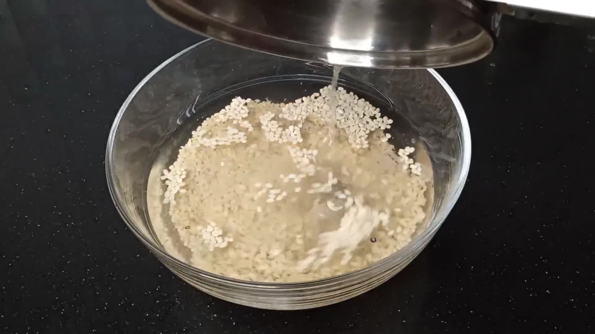 A picture of step 1 of Super soft dahi bhalla (iftar special).