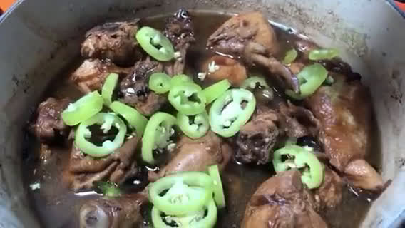 Gambar langkah 3 resipi Philippines Chicken Adobo 🇵🇭.