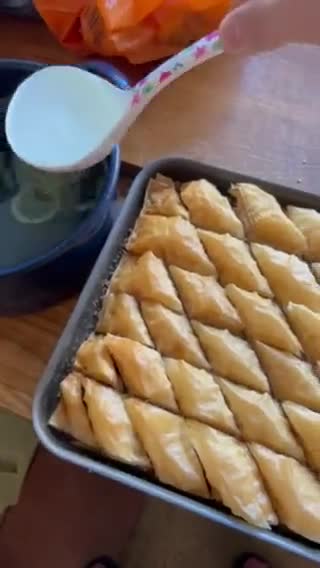 A picture of step 9 of Grandma Ema’s Baklava.
