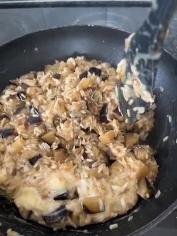 Foto del paso 4 de la receta: Risotto de berenjena