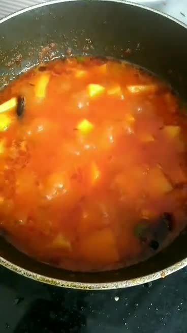 आलू पालक की सब्जी रेसिपी चरण 4 फोटो