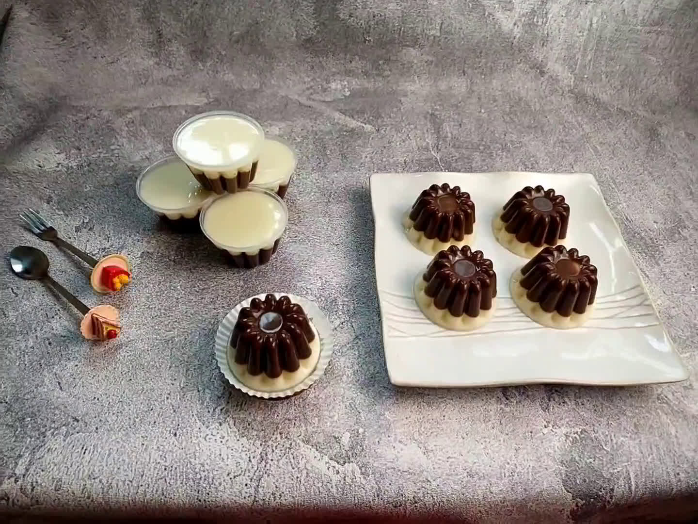 Foto langkah ke 8 dari resep Puding Milo.