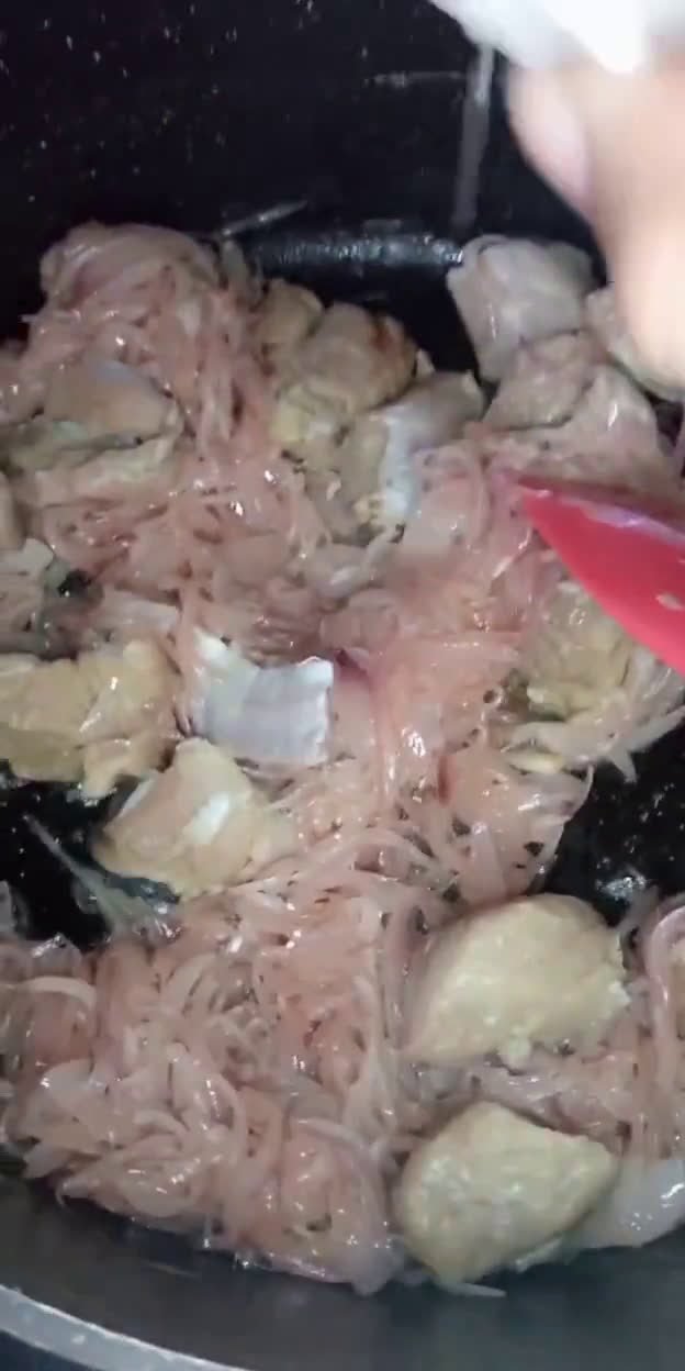 A picture of step 2 of Chatpata Beef Stew.