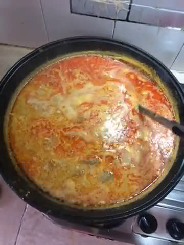 A picture of step 18 of Ohn No Khauk Swe / Burmese Laksa.