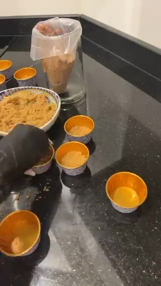 صورة لخطوة 3 من وصفة ميني تشيز كيك بالنوتيلا 🌰🍫