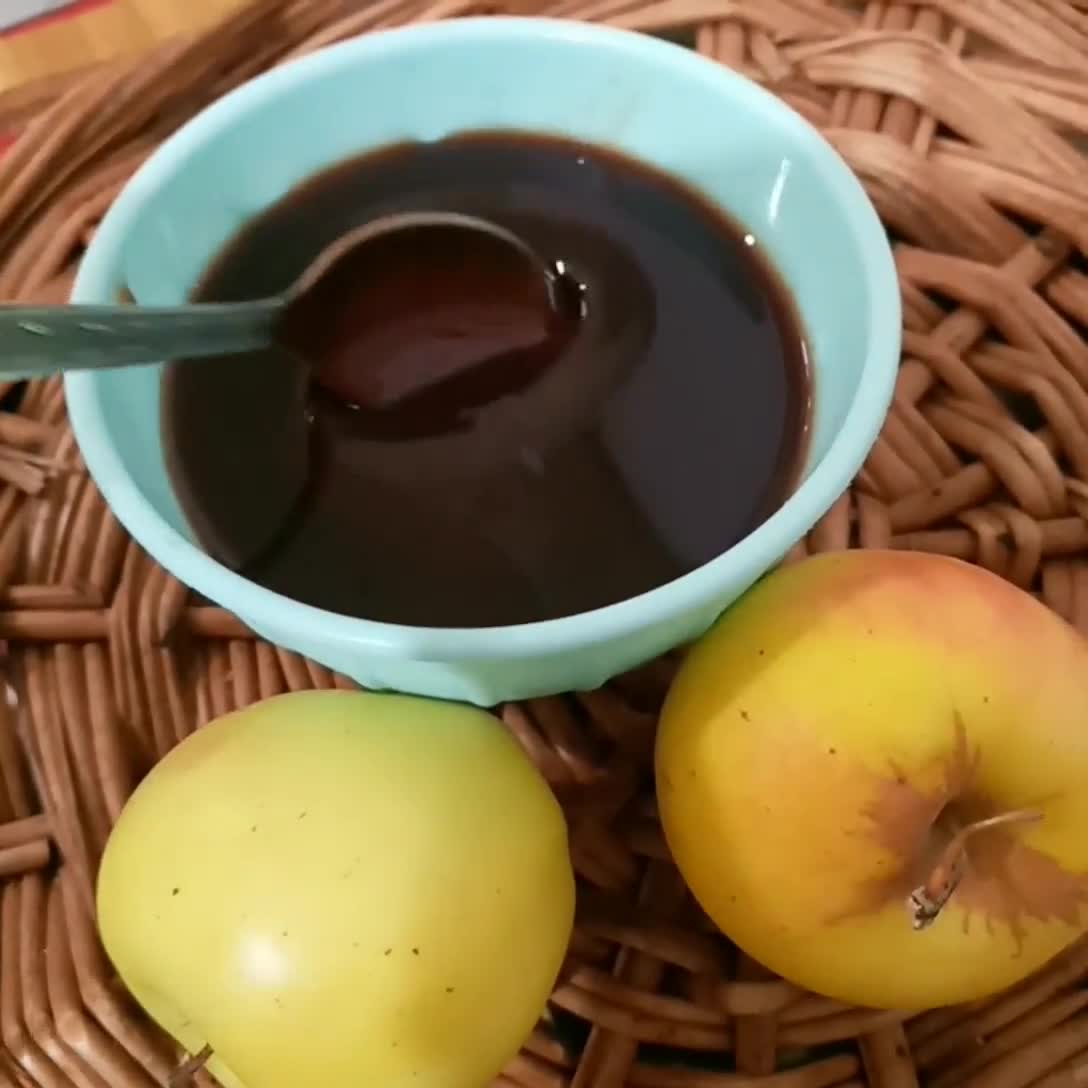 عکس مرحله 4 از دستور شیره سیب خانگی یا دوشاب سیب🥰