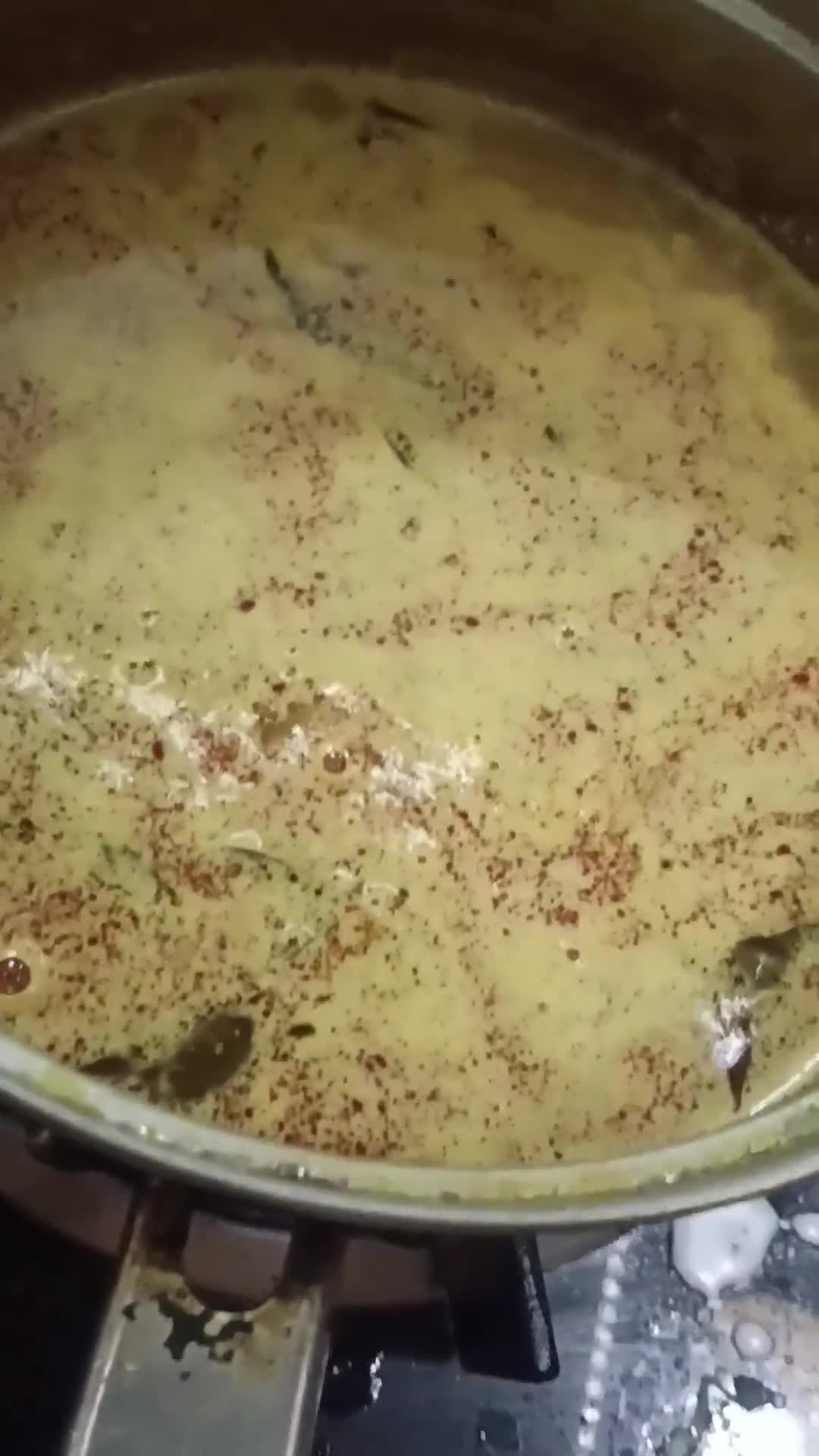 Gambar langkah 2 resipi 11:9:24 - Mee Kari kerang dan kacang panjang.