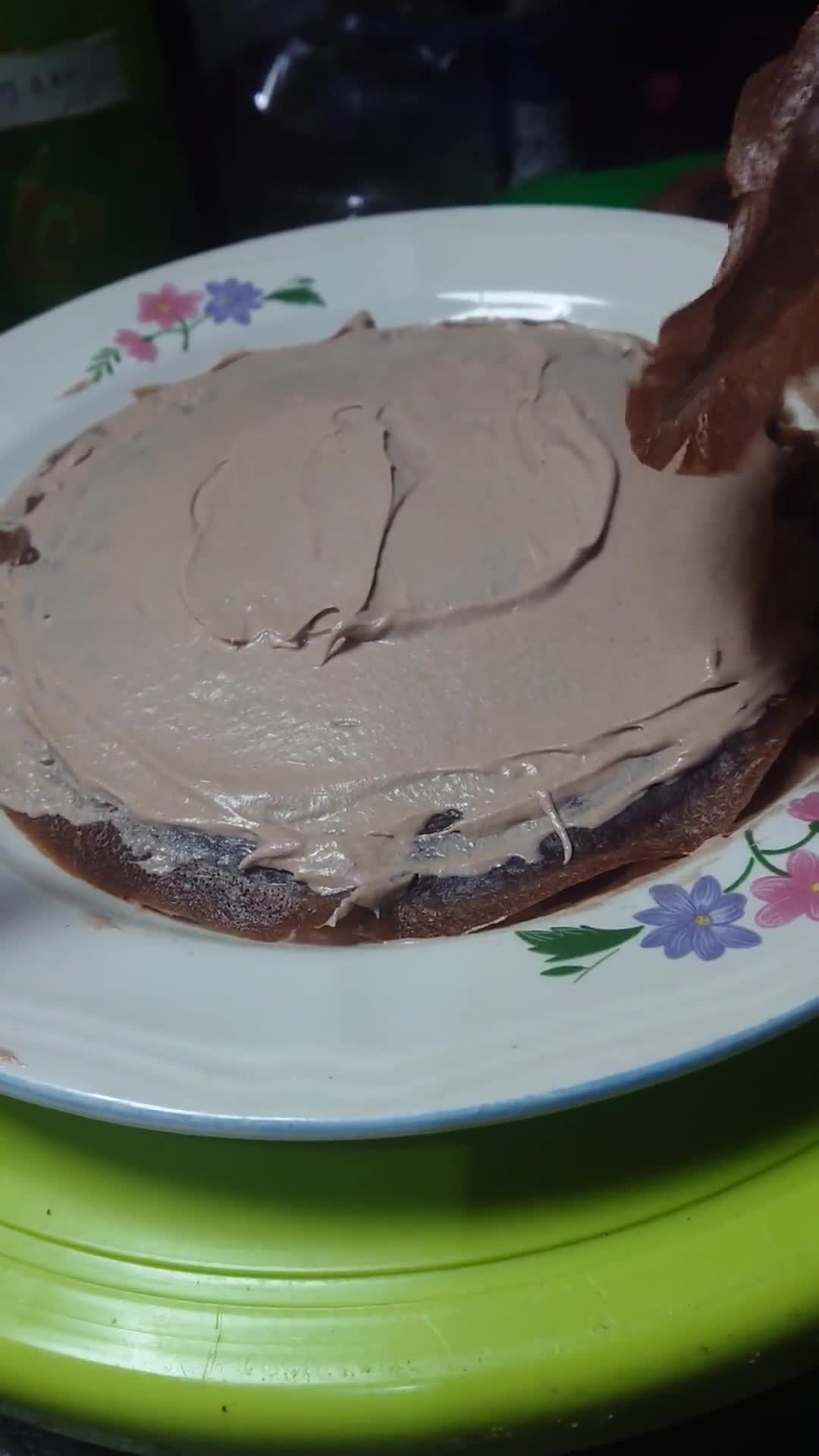 Foto langkah ke 4 dari resep Mille crepes cake.