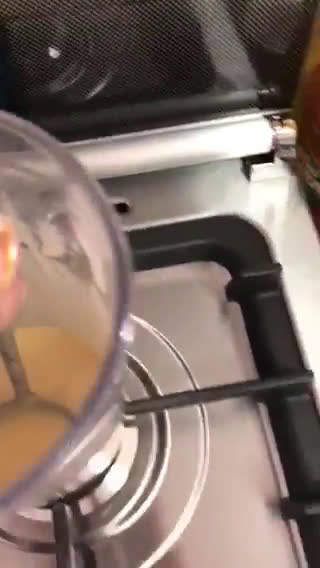 A picture of step 3 of Pancake for baby.