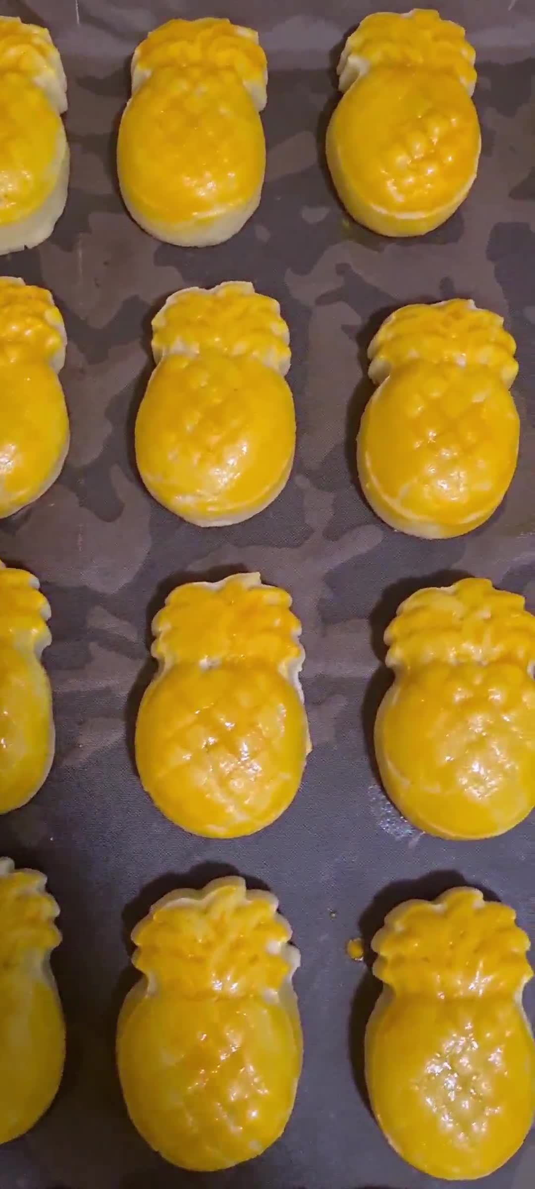 Foto langkah ke 6 dari resep Nastar Taiwan aka Nastar Jumbo bentuk Nanas.
