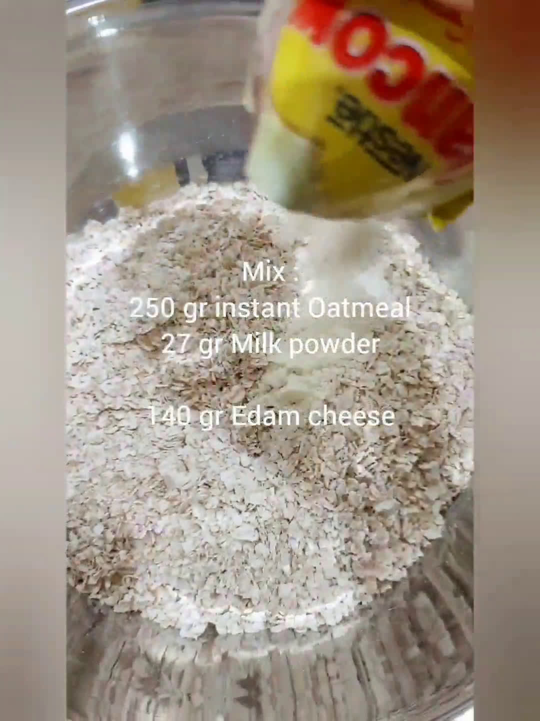 Foto langkah ke 1 dari resep Oat Kastengel (165).