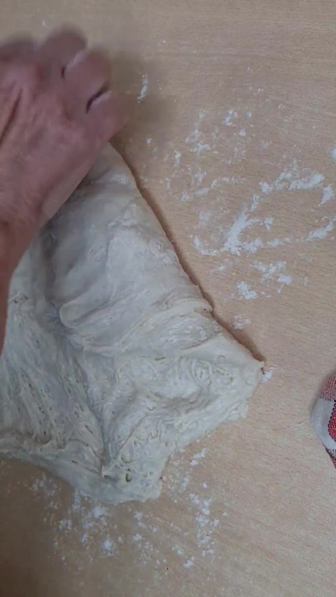 Foto del paso 4 de la receta: Pan de masa madre 🥖 Harina común, agua, sal y lenta fermentación ♥️