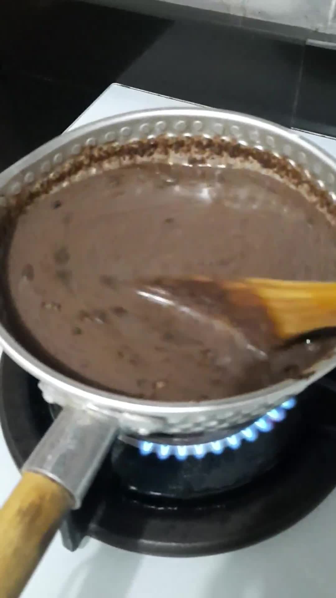 Foto langkah ke 2 dari resep Chocolate Puding Marie Pie⭐.