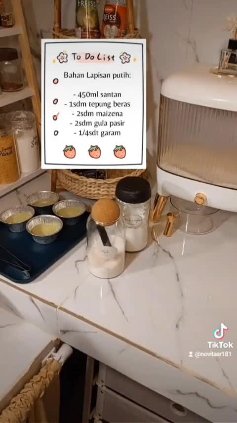 Foto langkah ke 4 dari resep Lumpur Surga Pandan.