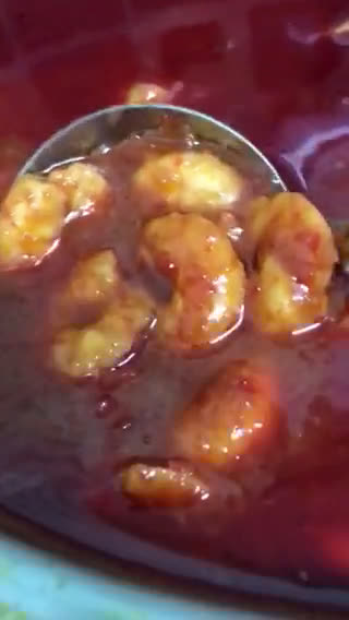 Gambar langkah 1 resipi Mantou Sambal Udang.