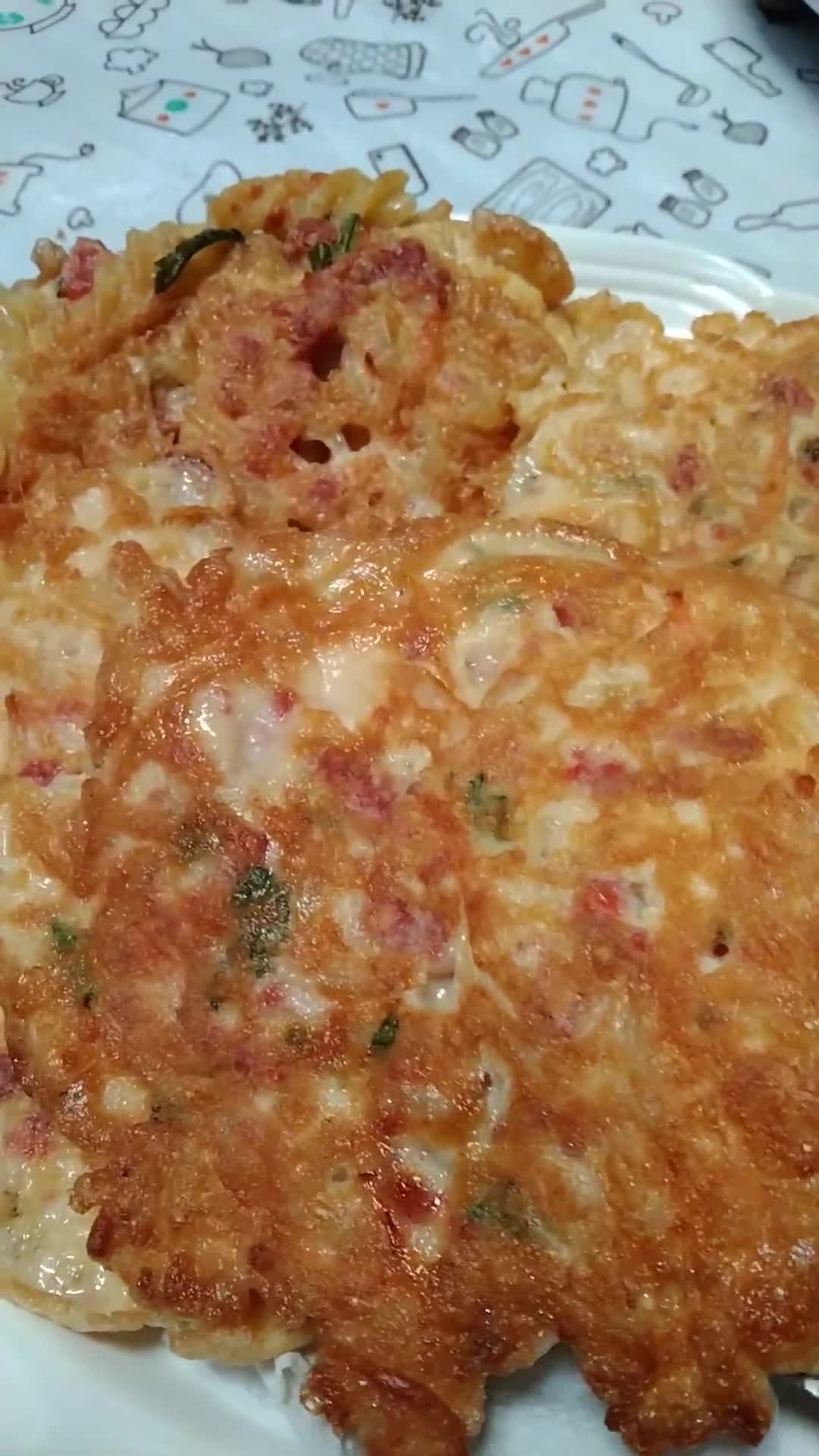 Gambar langkah 2 resipi Pasta telur.
