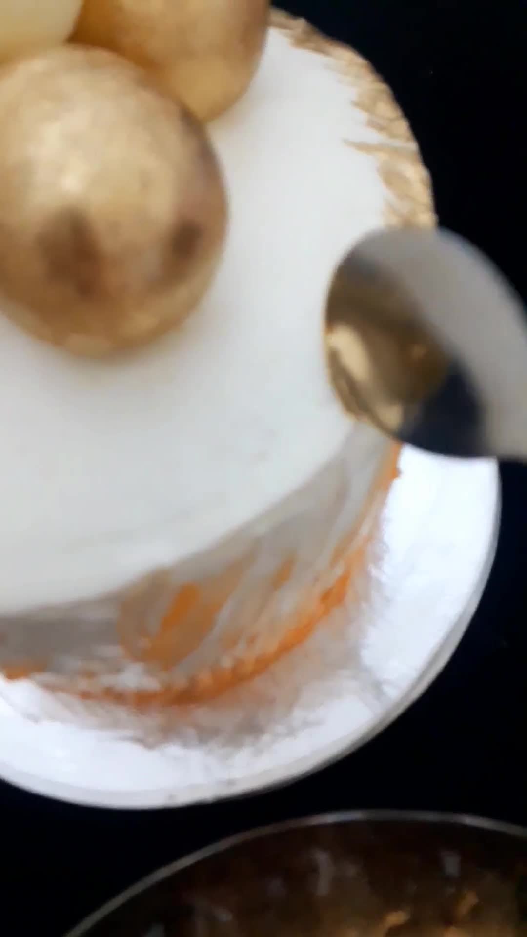 عکس مرحله 2 از دستور کیک تولد دختر زیبای پاییزی من 😍🥳