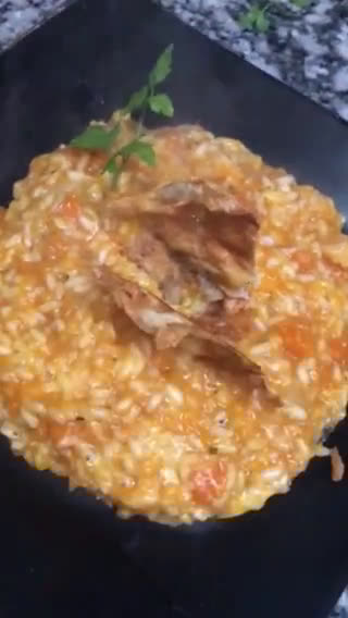 Foto del paso 4 de la receta: Risotto de calabaza 🎃