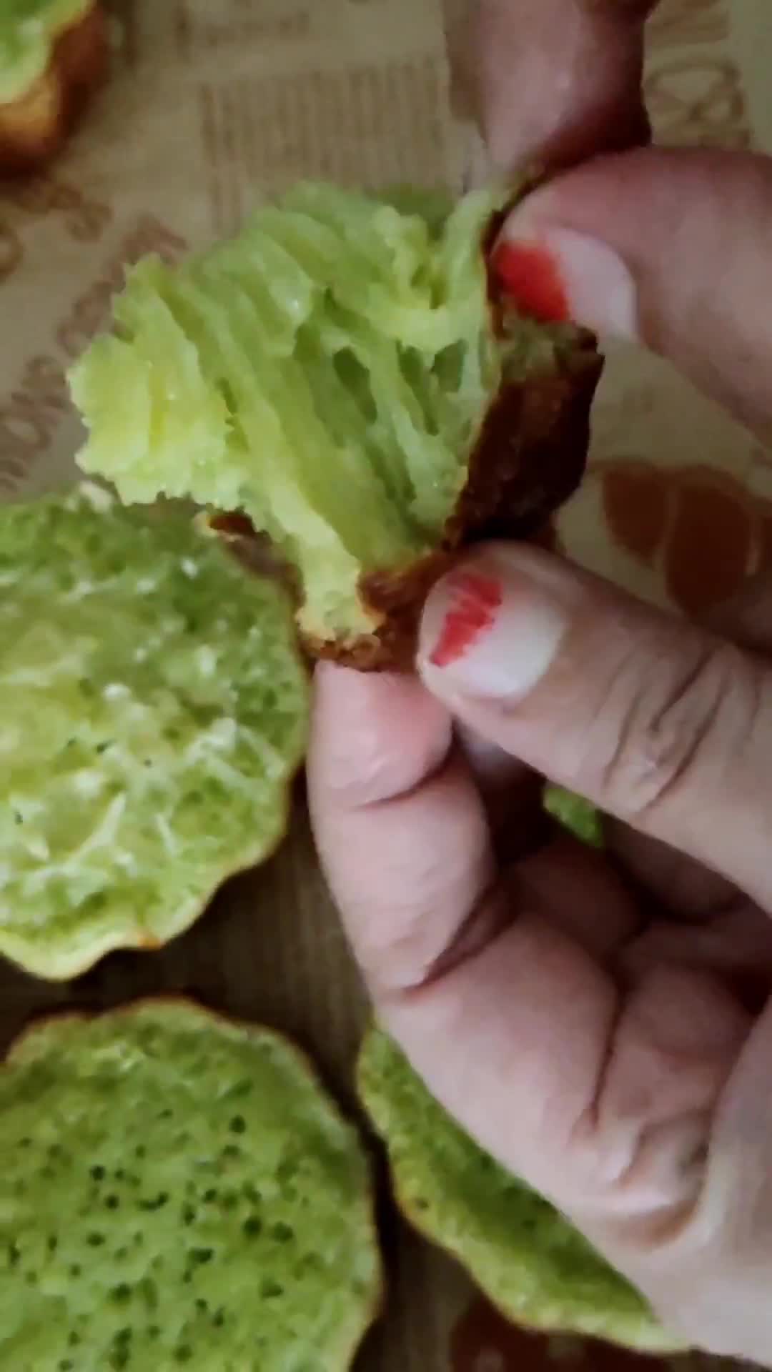 Foto langkah ke 13 dari resep Bika Ambon Pandan Anti Gagal.