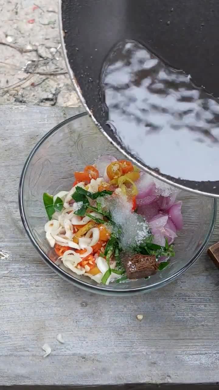 Foto langkah ke 6 dari resep Sate Lilit Ayam Khas Bali Sambal Matah.