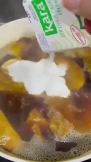 Gambar langkah 4 resipi Pengat Sukun.