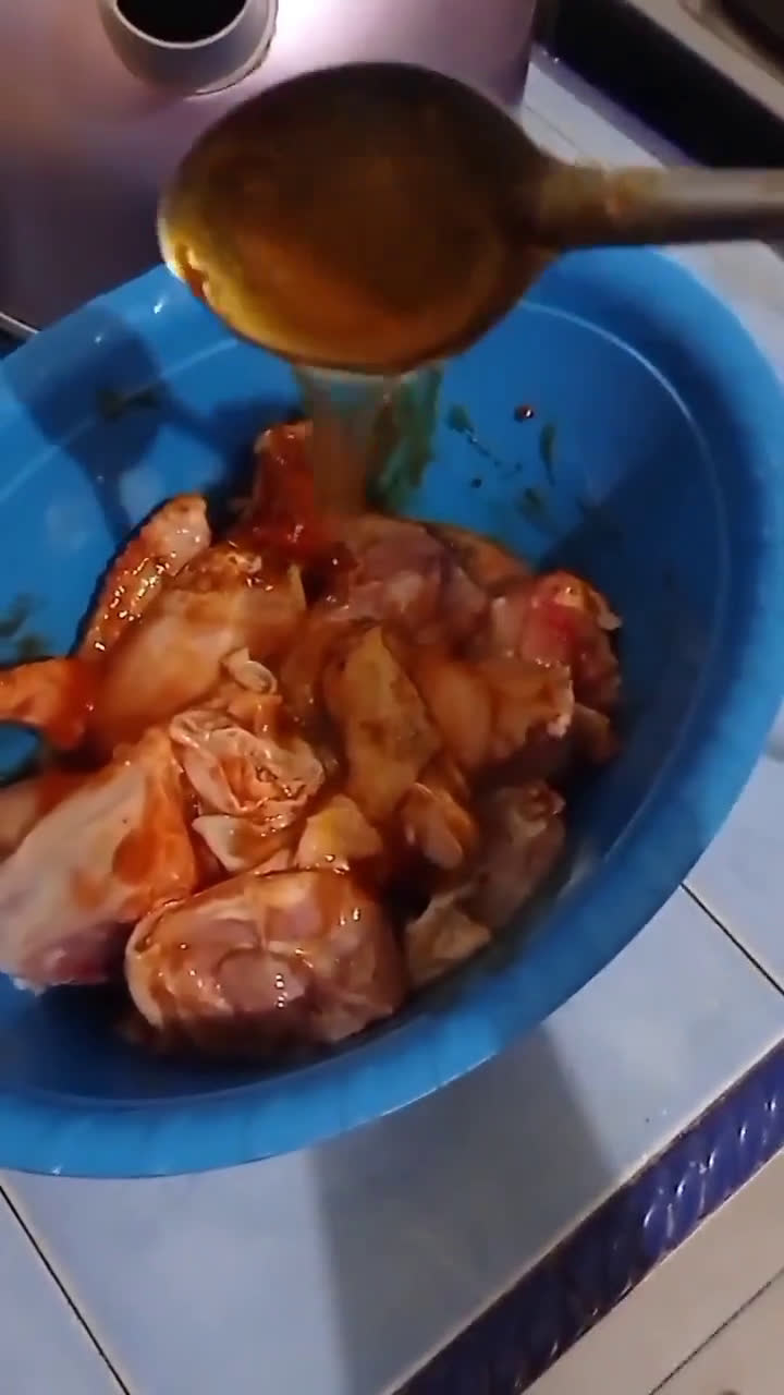 Foto langkah ke 2 dari resep Ayam Saus Madu Lemon (tanpa minyak, gula, tepung).
