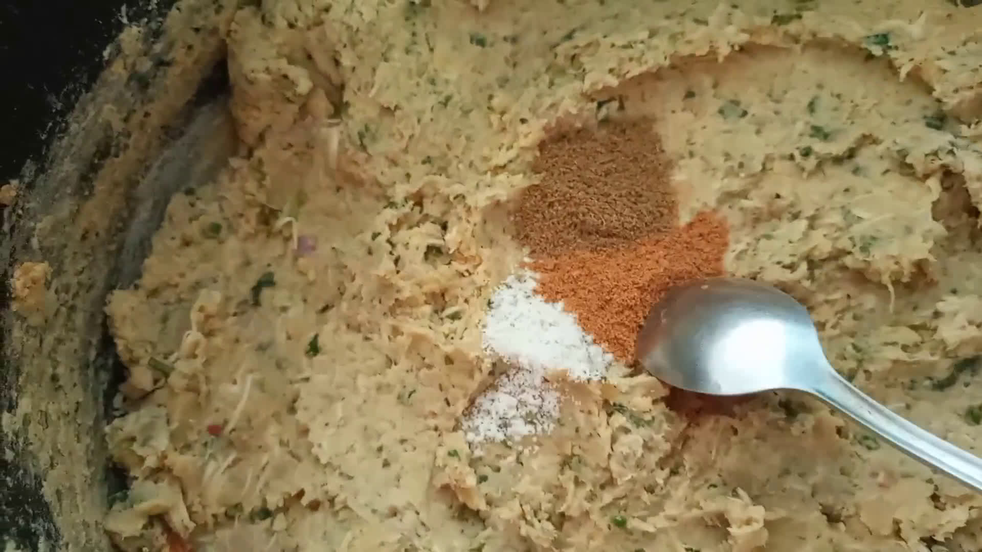 A picture of step 5 of My Invention Chicken And Beef Mince Shami Kabab.