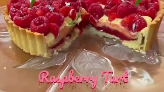 A picture of step 14 of Raspberry Tart.
