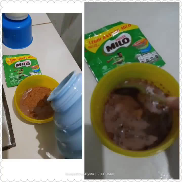 Foto langkah ke 2 dari resep #33 Milo misyu (bukan tiramisu) in jar.