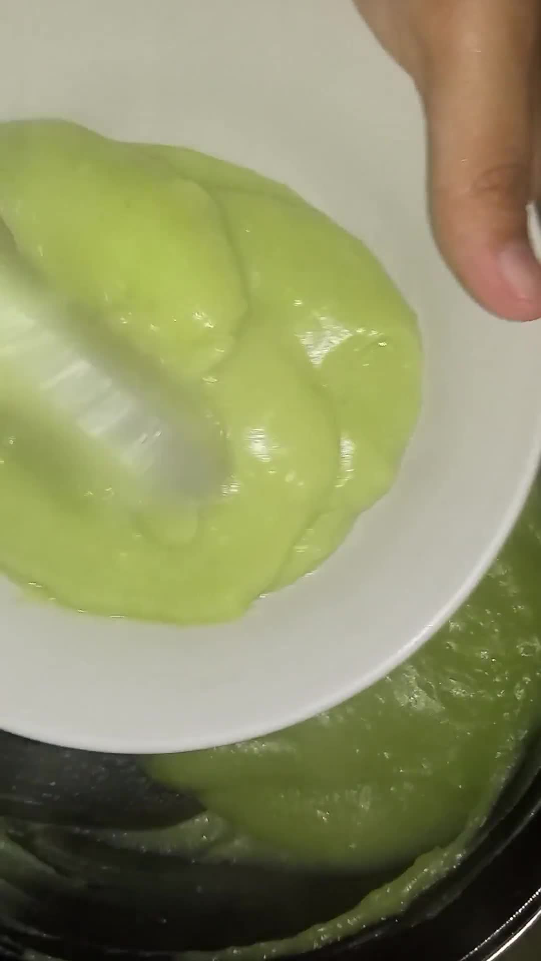 Foto langkah ke 4 dari resep Bubur Sumsum Pandan.