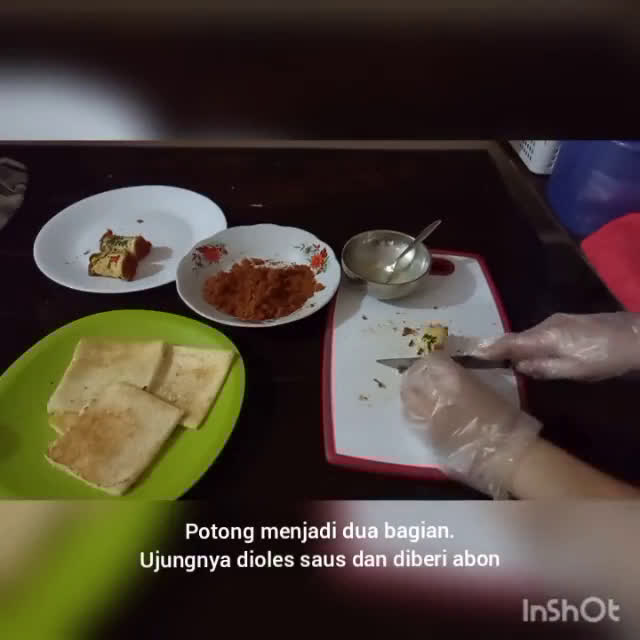 Foto langkah ke 4 dari resep Floss Roll Roti Tawar.