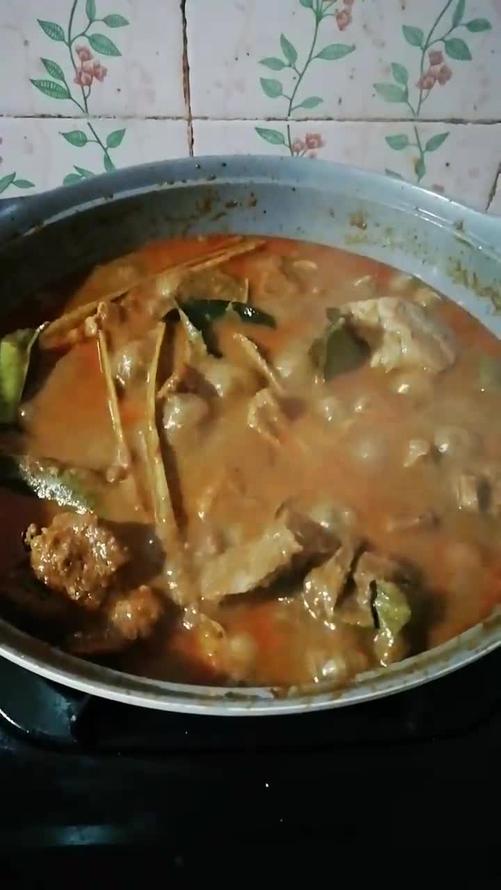 Foto langkah ke 3 dari resep 882.Rendang Cepat Saji (Sat Set).
